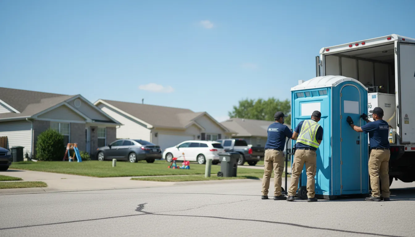 Standard Porta Potty Rentals in Easton, IL near me